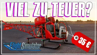 Ist sie ihr Geld wert?  FlyInside Bell 47G Flight Simulator 2020 | Cold and Dark Start