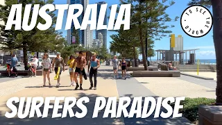 4K - 🇦🇺🇦🇺SURFERS PARADISE - GOLD COAST - AUSTRALIA - Virtual Walk 🇦🇺🇦🇺