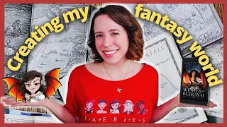 🧚‍♀️ How I Created the FANTASY WORLD for my YA Fantasy Book + WORLDBUILDING TIPS for Writers!