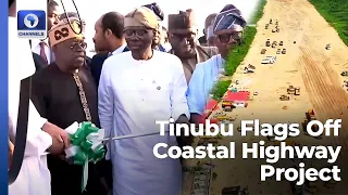 TINUBU FLAGS-OFF LAGOS-CALABAR COASTAL ROAD | LIVE