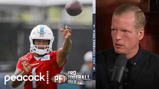 Dolphins seem to be all-in on QB Tua Tagovailoa after tampering | Pro Football Talk | NFL on NBC