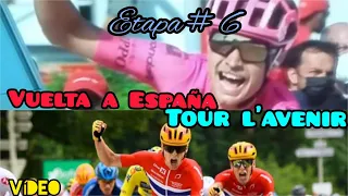 Vuelta a España etapa 6. en vivo 2021 Cullera Lider Primoz