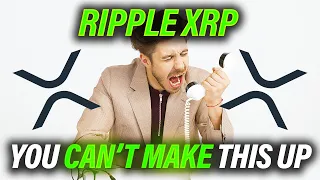 Ripple XRP You SERIOUSLY CAN'T Make This Up