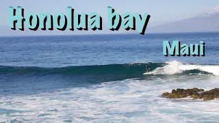 Honolua bay surfing #6 / Maui