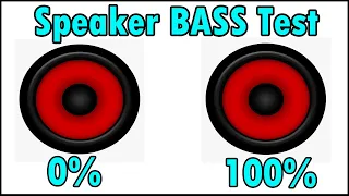 bass test | stereo bass test | speaker bass test