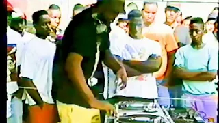 Funhouse records DJ Battle 1992 DJ Capitol J Full 10 min set