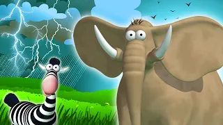 Gazoon - Krisis Badai Sabana | Kartun Lucu | ToBo Kids TV Bahasa