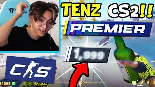 "CLOUD9 TENZ IS BACK!?" 😲 - TENZ PLAYS HIS FIRST GAME ON NEW CS2 VERTIGO IN PREMIER MODE!