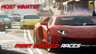 Need for Speed Most Wanted (2012) | All Most Wanted Races