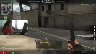 Xyp9x vs Team Xantares on s1mple's Stream | HD