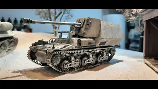 "Marder I" - Final for "Panzerjäger/ tank hunter"  Gruppenbau/group build