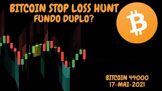 BITCOIN: FUNDO DUPLO? + STOP LOSS HUNT- Análise Técnica/Sentimento Longo e Curto Prazo 17/05