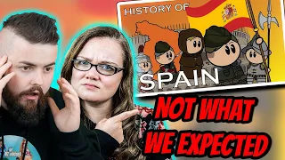 Irish Couple Reacts The Animated History of Spain