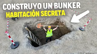 HE CONSTRUIDO UN BÚNKER SECRETO (+24 HORAS EXCAVANDO)