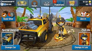 Gold Spear chaser Complete | Beach Buggy Racing 2