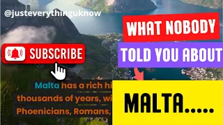 Malta - Things to know before your visit to Malta