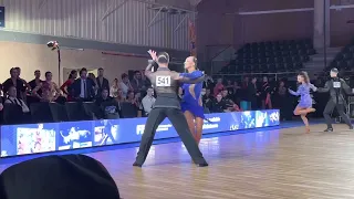 Konstantin Gorodilov - Polina  Figurenko,EST || Cha cha cha - WDSF Open Latin Cambrils 2022