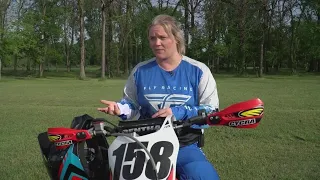 Arkansas' first and only female professional motocross racer gets back into the sport