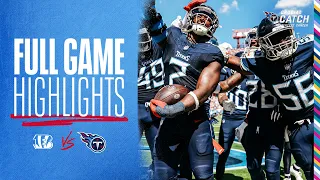 Tennessee Titans Highlights vs. Cincinnati Bengals | Game Highlights