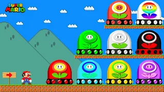 Mario but there are MORE Custom Ultimate All Flower Switch in New Super Mario Bros. Wii?