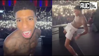"Im A Bad B*tch" NLE Choppa Does Zesty Dance After Selling Out Arena By Himself