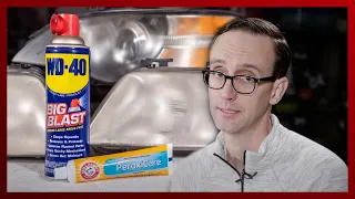 Headlight Restoration with WD-40 & Toothpaste:  HACKS TESTED