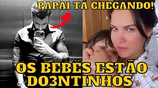 Gusttavo Lima vai pra CASA cuidar dos FILHOS junto com Andressa Suita (eles pegaram V1ROSE)