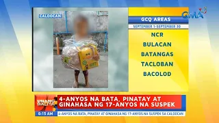 UB: 4-anyos na bata, pinatay at ginahasa ng 17-anyos na suspek