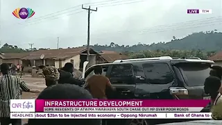 CNR Extra: Atwima Nwabiagya MP chased by angry residents over lack of infrastructural development