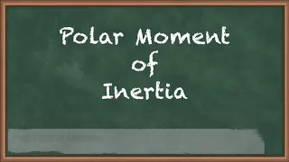 Polar Moment Of Inertia |  Key Topic For GATE Mechanical Engineering