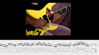 Frank Gambale "The lick that slurped LA" (transcription)