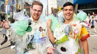 We Wore our Plastic Waste IN PUBLIC for 7 Days - It Changed Our Lives