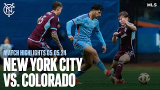 Match Highlights | New York City FC 0-2 Colorado Rapids | May 5, 2024
