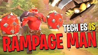 Techies is RAMPAGE MAN! - DotA 2 Funny Moments