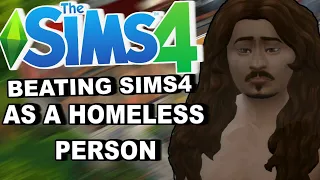 Beating Sims 4 As A Homeless Person