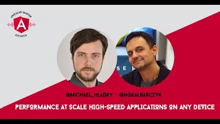 AMP:28 Michael Hladky on Performance at Scale High-Speed Applications on Any Device