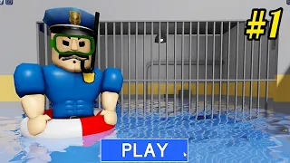 PRISON BORRY FAMILY ESCAPE OBBY - FULL GAMEPLAY #roblox #obby