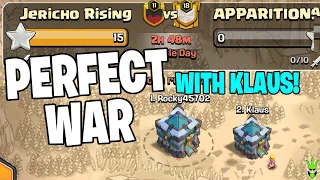 PERFECT WAR IN 5 (Live) ATTACKS WITH @KlausGaming1 - 5v5 Friday - Clash of Clans