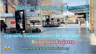 Sydney ma lockdown thapiyo| new jordan onboxing| Random lockdown vlog | sasang Vlogs