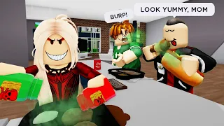 WORST DINNER EVER 🤢 / ROBLOX Brookhaven 🏡RP - FUNNY MOMENTS