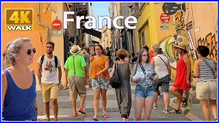 【4K】WALK  in FRANCE - Marseille - Provence - travel vlog