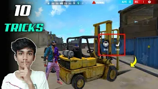 Top 10 New Tricks To Surprise Your Enemies And Friends In Free Fire | Top Tricks #20