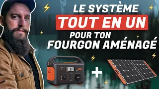 L’INSTALLATION ÉLECTRIQUE SOLAIRE LA PLUS SIMPLE POUR FOURGON AMÉNAGÉ : Générateur Jackery Explorer