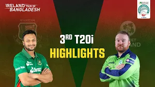 Highlights | Bangladesh vs Ireland: 3rd T20i