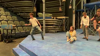 "A Midsummer Night's Dream" rehearsal