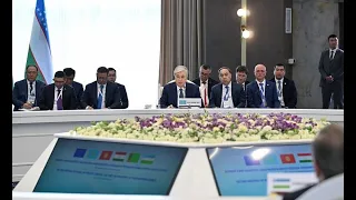 Президент Казахстана принял участие в саммите «ЦА – ЕС»