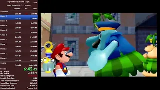 Super Mario Sunshine - Any% Speedrun in 1:38:24 (Former PB on 3/7/2022)