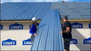 Roof & Door…CHECK! Building Our Own Home Ep.18 Pt.2