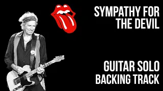 Rolling Stones - Sympathy For The Devil Guitar Solo Backing Track