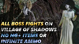 Resident Evil Village All bosses on Village of Shadows Difficulty (No NG+ items or Infinite ammo)